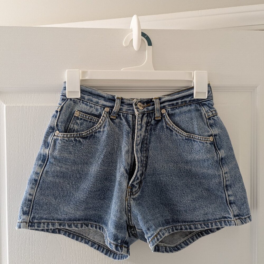 Vintage Deb high-rise jean shorts